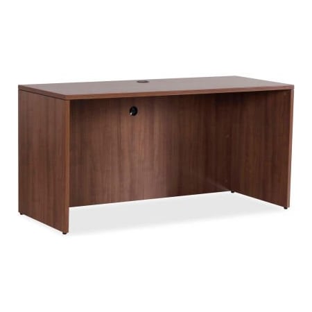 Lorell Lorell Credenza Shell - 59" x 29.5" x 29.5" - Walnut - Essentials Series 69971